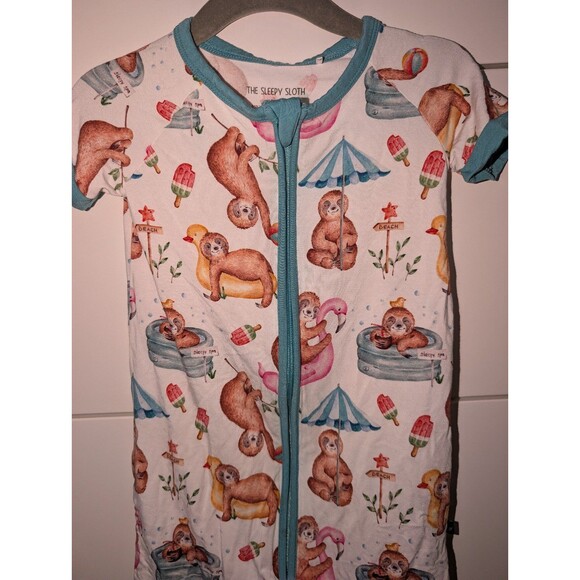 The Sleepy Sloth Summertime Sloth Shorty 18-24 - Picture 2 of 4